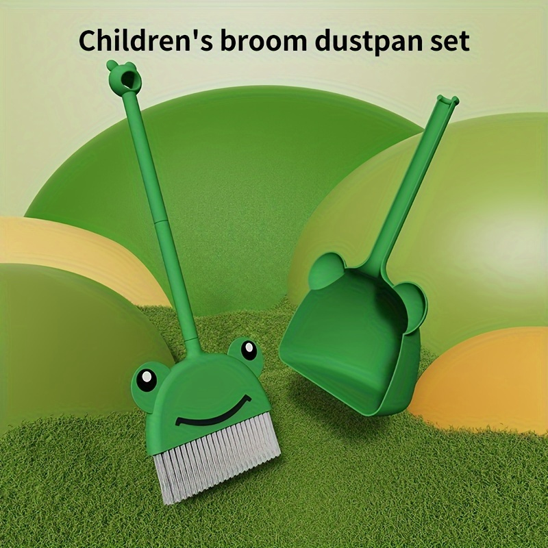 Broom and dustpan set combinat - Kids Outdoor Broom recension och pris