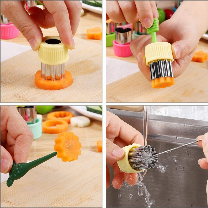 Stainless Steel Vegetable Cutt - Kids Outdoor Kitchen Accessories recension och pris