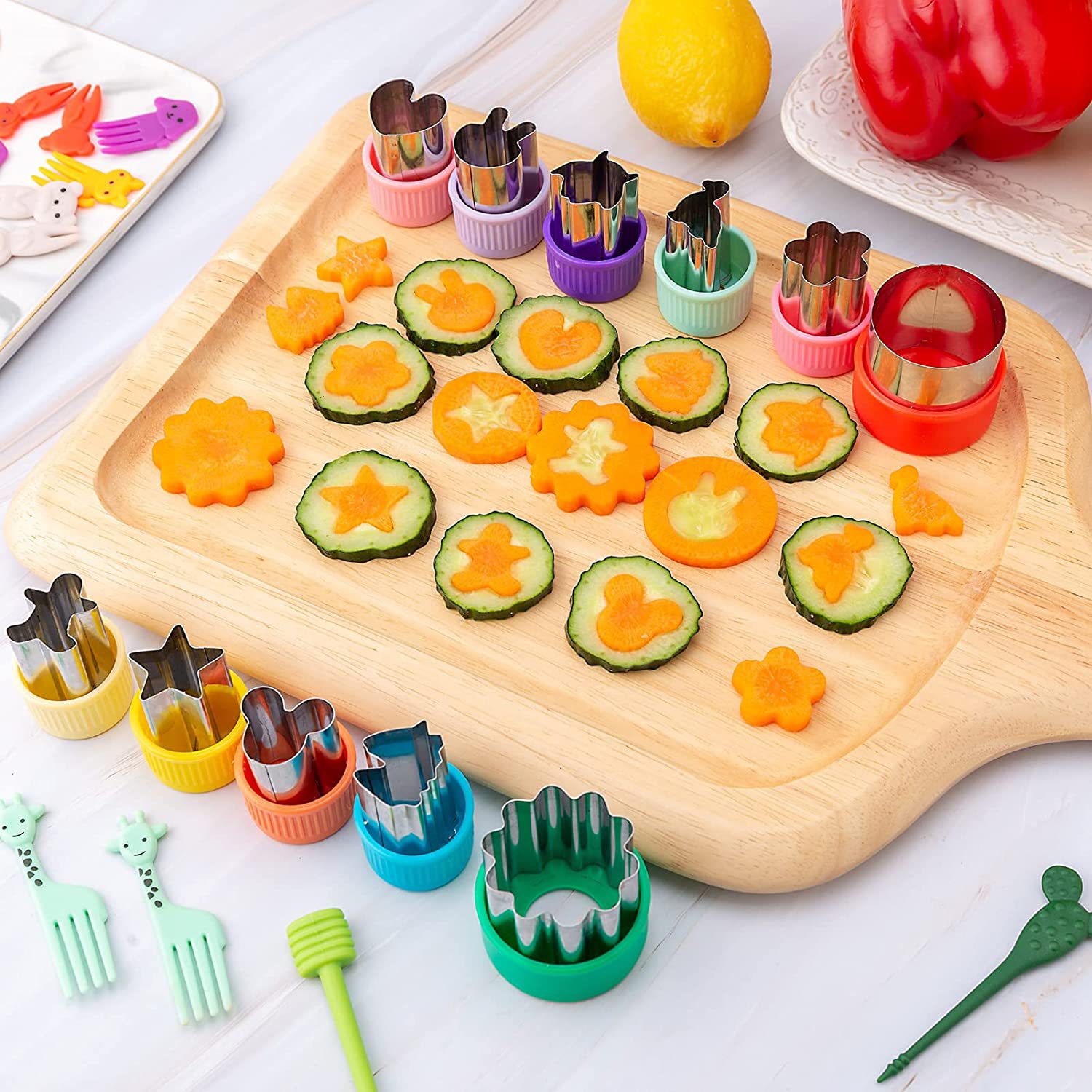Stainless Steel Vegetable Cutt - Kids Outdoor Kitchen Accessories recension och pris