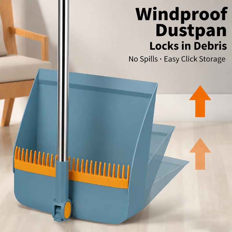 Long Handle Broom & Dustpan Se - Kids Outdoor Broom recension och pris