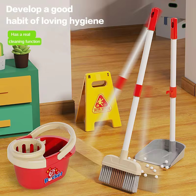 Pretend Play Toys Children Sim - Kids Outdoor Broom recension och pris