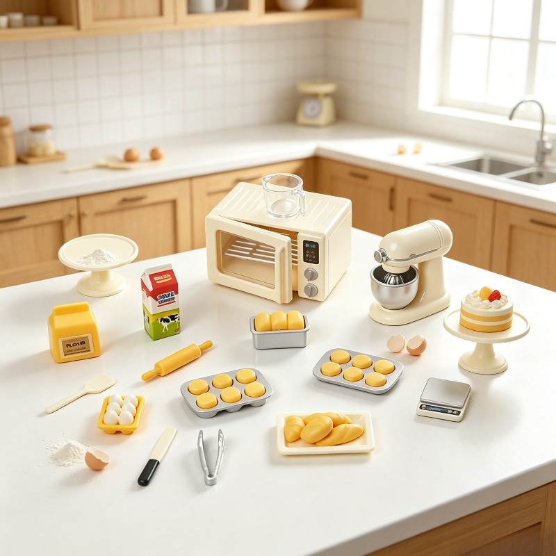 Mini Baking Time Pretend Play  - Kids Outdoor Kitchen Accessories recension och pris