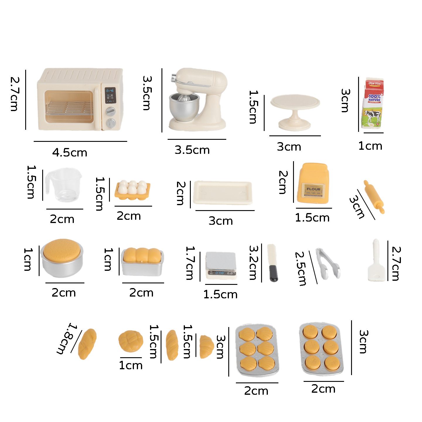 Mini Baking Time Pretend Play  - Kids Outdoor Kitchen Accessories recension och pris