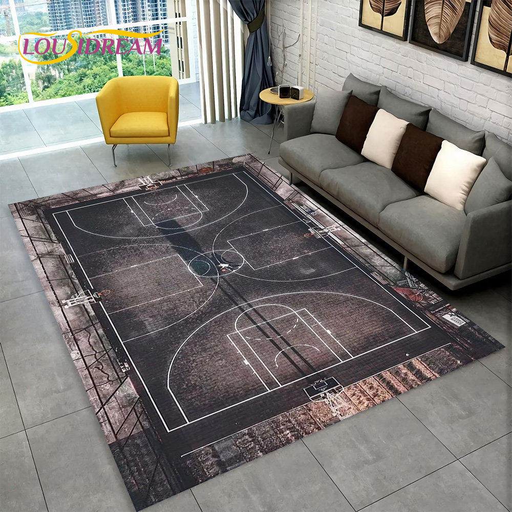 3D Basketball Cour Cartoon Are - Kids Outdoor Area recension och pris
