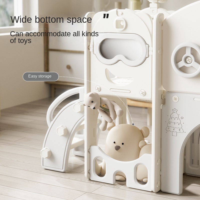 Indoor Slide Set for Home Use  - Kids Outdoor Climbing Frame recension och pris