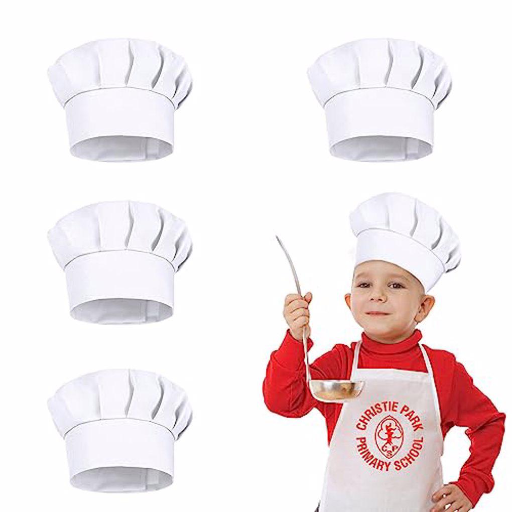 4PCS White Party Cap Hat Costu - Kids Outdoor Kitchen Accessories recension och pris
